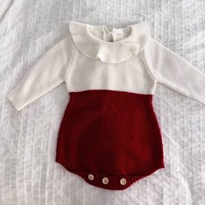 Baby Knit Onesie (Size 80, 12-18 months)